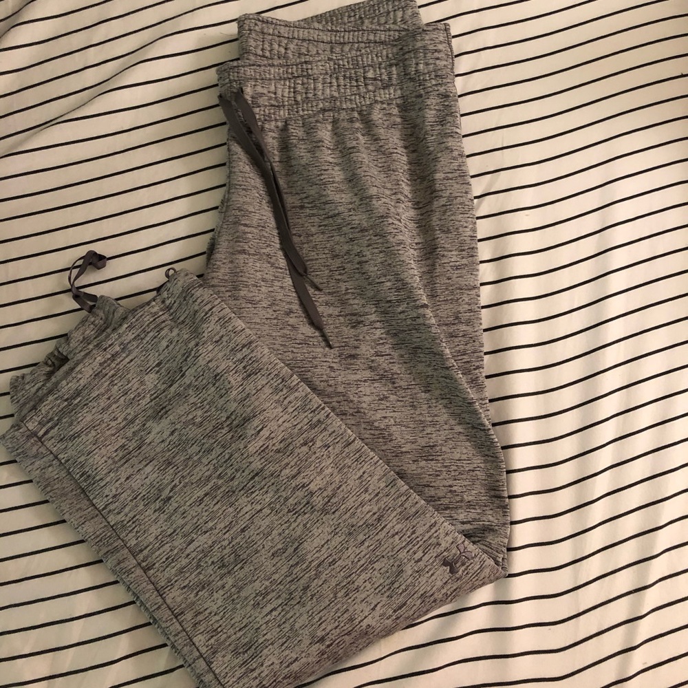 Women’s Gray Under Armour Sweatpants